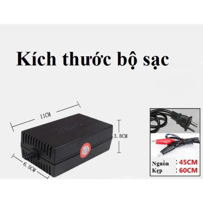 Sạc Ắc Quy Xe Máy 12V – Tự Ngắt Khi Đầy, Kéo Dài Tuổi Thọ Bình, ĐÈN ỐP TRẦN