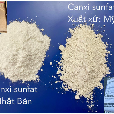 Calcium sulfate Nhật Bản thạch cao tinh khiết 99% dùng trong thực phẩm 500g