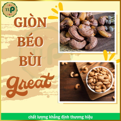 HẠT ĐIỀU LỤA RANG MUỐI TÂN LỘC PHÁT