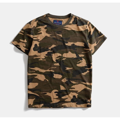 Áo thun cổ tròn phong cách Retro_dã ngoại