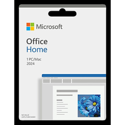 Phần mềm Office Home 2024 (EP2-06811) | Dùng vĩnh viễn | Dành cho 1 thiết bị | Word, Excel, PowerPoint
