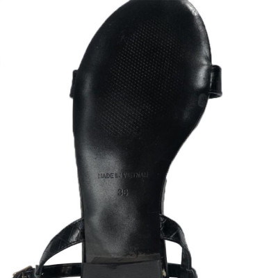 Sandal 3 phân vân cá sấu hot trend  trẻ trung năng động 20830