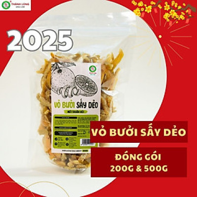 VỎ BƯỞI SẤY DẺO - BÁNH MỨT THÀNH LONG - TÚI 200G - VIỆT NAM