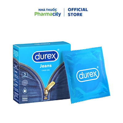 Bao Cao Su Durex Jeans (Hộp 3 cái)