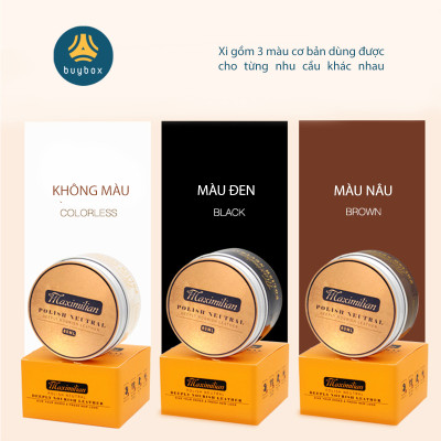 Xi đánh giày, vệ sinh đồ da, mùi hương dịu nhẹ, làm sạch và bảo dưỡng giày da hiệu quả - BuyBox - BBPK318
