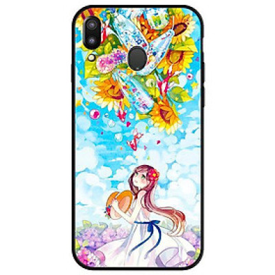 Ốp lưng dành cho điện thoại Samsung Galaxy M20 - Anime Cô Gái Hoa Hướng Dương