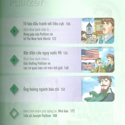 Who? - Chuyện Kể Về Danh Nhân Thế Giới: Joseph Pulitzer (Dành Cho Thiếu Niên) - Lời: Kim Seung-Min; Tranh: Kim Jung-Wook; Nguyễn Thị Lan Anh dịch