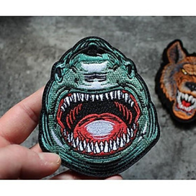 Patch_miếng dán velcro cá mập chiến thuật