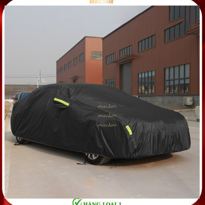 Bạt phủ ô tô thương hiệu MACSIM dành cho Peugeot 5008- màu đen- bạt phủ trong nhà và ngoài trời