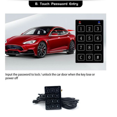 Bộ chìa khóa thông minh START-STOP điều khiển từ xa OVI dành cho ô tô Toyota, Honda, Hyundai, Nissan, Ford, Kia, Mazda, Mitsubishi, Chevrolet, VinFast