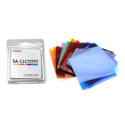 Hiệu ứng màu Godox SA-11C Bộ lọc màu cho đèn video LED tập trung Godox S30