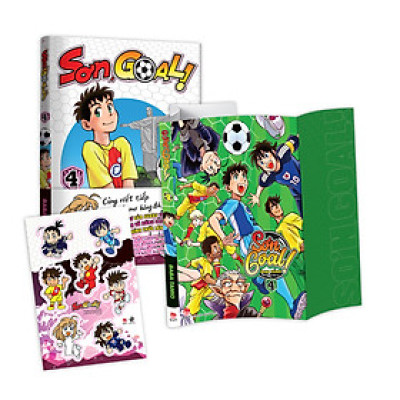 Sơn,Goal! - Tập 4 [Tặng Kèm Bìa Áo Đặc Biệt & Bảng Sticker]
