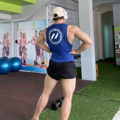 Áo ba lỗ thể thao Droparm muscle Tanktop _ zaibro