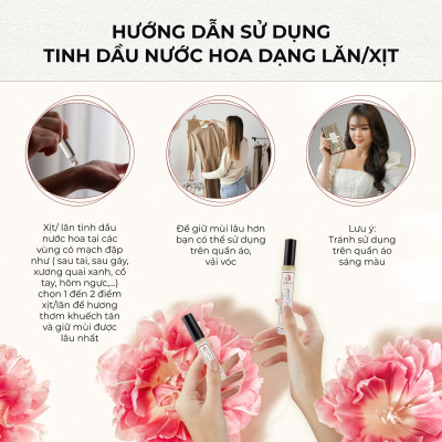 Guilty by Jubilé - Tinh dầu nước hoa Pháp Nữ Minisize Dạng lăn 3ml Thơm Lâu, Sang Trọng, Quyến Rũ