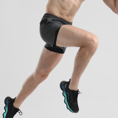 Quần chạy bộ nam Kiotool 2 lớp thoáng khí, thấm hút mồ hôi và khô nhanh, thoải mái vận động