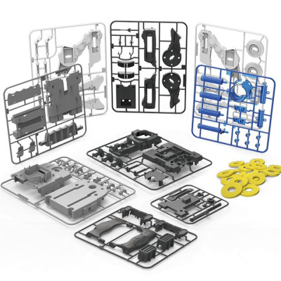 BYJARDA - JX0202 - Cánh Tay Robot Thủy Lực (Trắng) 