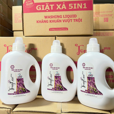 Nước giặt Tonycare 2100ml – Hương Oải Hương dịu nhẹ, sạch sâu, lưu hương bền lâu – Chính hãng Tonycare