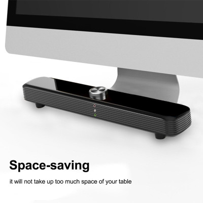Loa máy tính  SADA V101 3,5mm  có dây,Âm thanh trầm phong phú,Loa Soundbar hỗ trợ USB cho PC TV