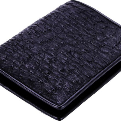 Ví nam da đà điểu Huy Hoàng da chân kiểu đứng nhiều màu HT2411-12-13