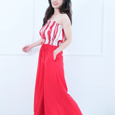 Quần váy dài LMcation Mila - Đỏ