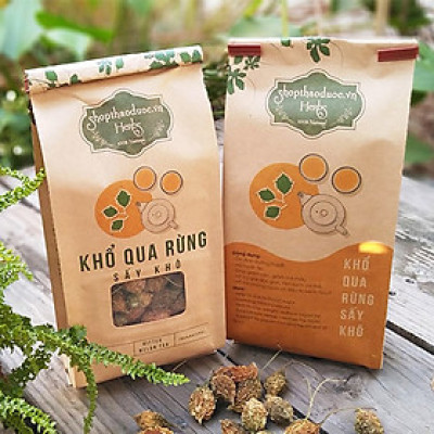 Trà khổ qua rừng sấy khô nguyên trái 250g - Trà khổ qua rừng hỗ trợ điểu trị tiểu đường - Quà tặng ý nghĩa cho người cao tuổi