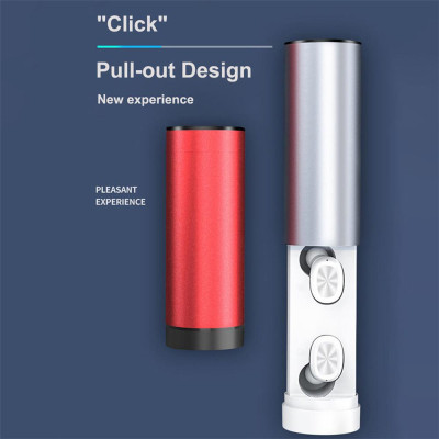 CINCATDY Tai Nghe Bluetooth Earbuds Gaming Headset True Wireless Headphone Dock Sạc có Led Báo Pin Kép K-03