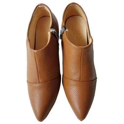 Giày Cao Gót Da Bò BIGGBEN Cao 6 Phân SDCG136