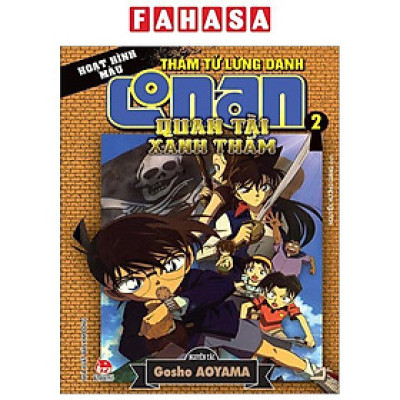 Sách - Thám Tử Lừng Danh Conan - Hoạt Hình Màu - Quan Tài Xanh Thẳm - Tập 2 (Tái Bản 2024)