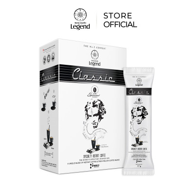 Cà Phê Trung Nguyên Legend Classic Hòa Tan – Hộp 12 Gói – Cà Phê Sữa Đậm Đà, Chuẩn Gu Việt