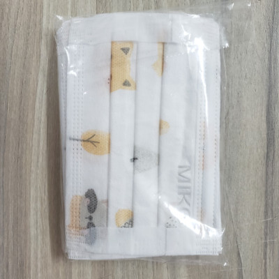 Combo 10 Hộp Khẩu trang y tế trẻ em Miko Họa tiết cao cấp, có dây đeo mềm không đau tai