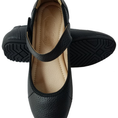 Giày Búp Bê Nữ Da Bò BIGGBEN Cao Cấp BB75