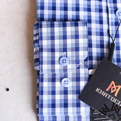 Áo sơ mi nam Khatoco tay dài