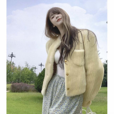 Áo khoác lông nữ cao cấp lông siêu dày ấm mềm mịn