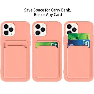 Ốp Lưng Case Bằng Da Kiêm Ví Đựng Thẻ Dành Cho iPhone 15 Pro Max / iPhone 15 Pro, MIPOW CARD BAG TPU LEATHER CASE - HÀNG CHÍNH HÃNG