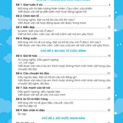 Bộ Đề Ôn Luyện Và Kiểm Tra Tiếng Việt 3 - MEGA