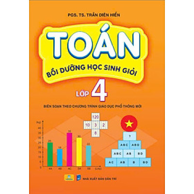 Sách - Toán Bồi Dưỡng Học Sinh Giỏi Lớp 4 - Biên soạn theo chương trình GDPT mới - ndbooks