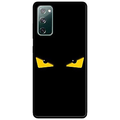 Ốp lưng dành cho Samsung A90 - Samsung S20 FE mẫu Mắt Vàng Nền Đen