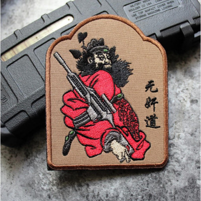 Patch_miếng dán velcro vải Tam Quốc_chiến thuật