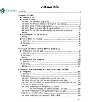 Combo Sách Bồi Dưỡng Đại Số + Hình Học 10 (Bộ 2 Cuốn)