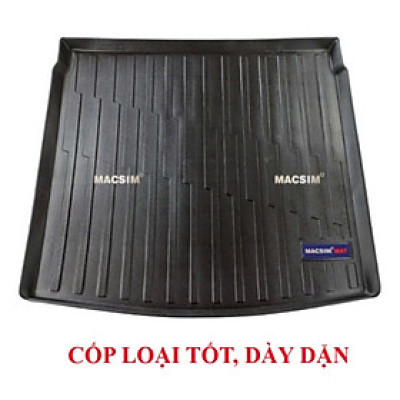 Thảm lót cốp xe ô tô Honda CRV 2018 - nay nhãn hiệu Macsim chất liệu TPV cao cấp màu đen (D261)