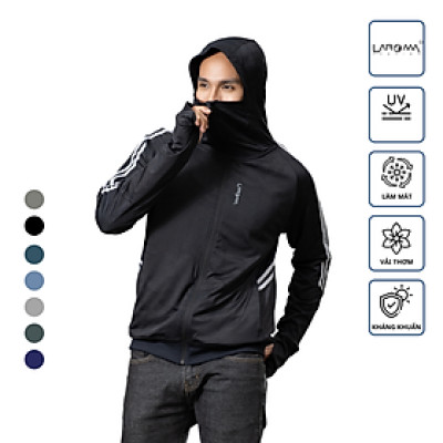 LAROMA Áo Chống Nắng Nam Vải Coolair UV Dệt 2 lớp | UPF50+ | Vải Thơm | Làm Mát | Thoáng Khí | Thời Trang | Đa Dụng