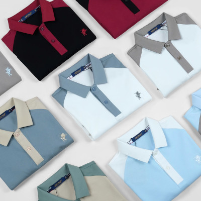 Áo Polo Nam VIỆT PHÁP Form Basic Chất liệu Cotton Pique co giãn thấm hút mồ hồi tốt 3401