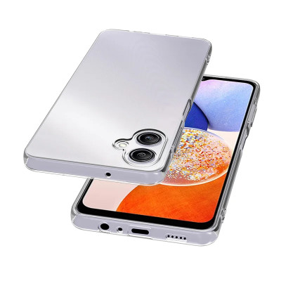 Ốp lưng dành cho Samsung Galaxy A06 dẻo TPU trong suốt dày dặn chống sốc cao cấp - Hàng chính hãng