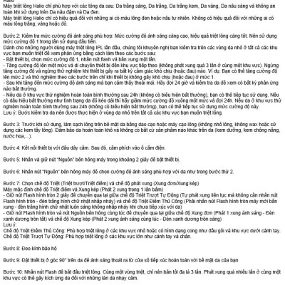 Máy Triệt Lông Lạnh Sapphire Halio InfinityGlow Advanced IPL Sapphire Cooling Hair Removal Device - Hàng Chính Hãng