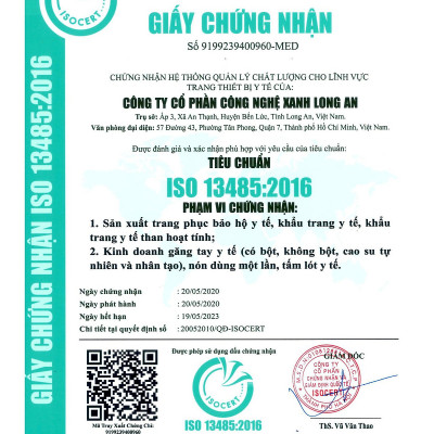 Khẩu trang y tế CAEMEDI N95 cao cấp, kháng khuẩn, lọc bụi bẩn đạt chuẩn BFE, FDA, CE xuất khẩu Châu Âu - Hộp 20 cái