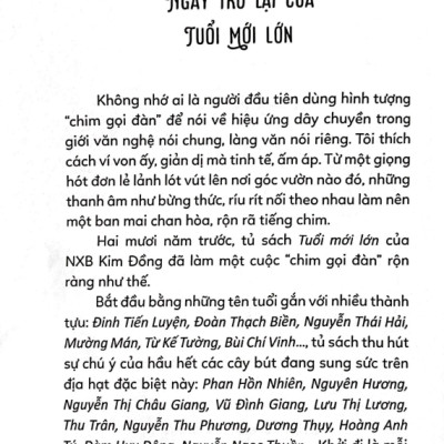 Thời Hoa Đỏ [Văn Học Tuổi Mới Lớn]