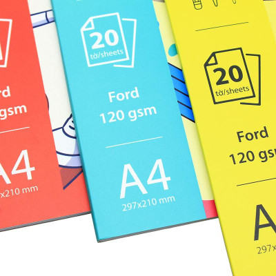 Tập Vẽ A4 - 40 Trang 120gsm - The Sun - Tô Màu Rực Rỡ