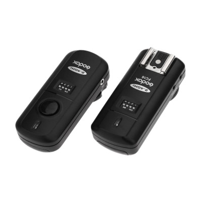  Đèn flash Godox FC-16 2.4GHz 16 kênh điều khiển từ xa không dây  cho Nikon D5100 D90 D7000 D7100 D5200 - Đen - phích cắm JP