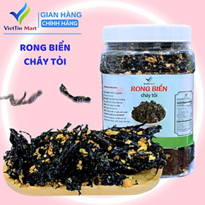 500gram rong biển cháy tỏi VSATTP (2 hũ 250g)