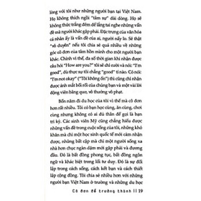 Cô Đơn Để Trưởng Thành